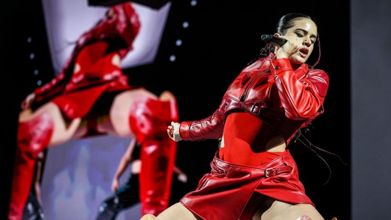 23/07/2022 - Rosalía, en una de les seves actuacions al Palau Sant Jordi.