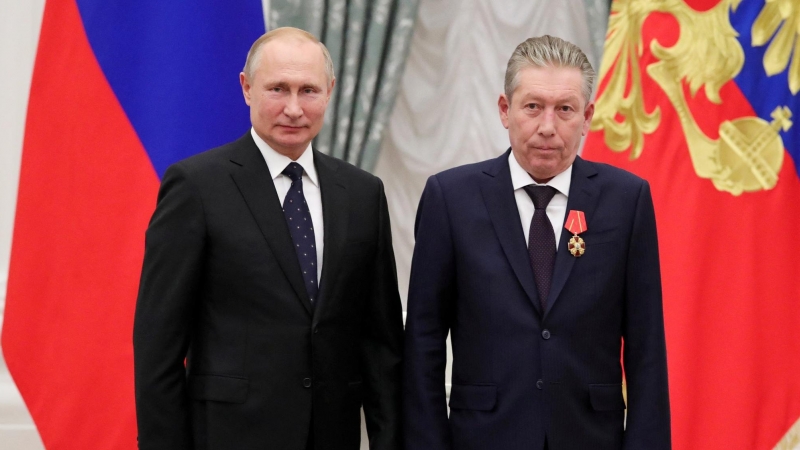 Ravil Maganov y Putin