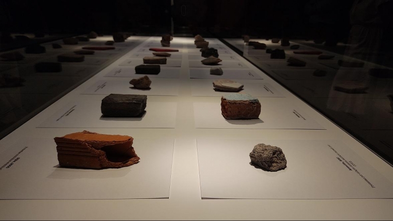 Las piedras que se exponen en el Museo Arqueológico de la Revuelta