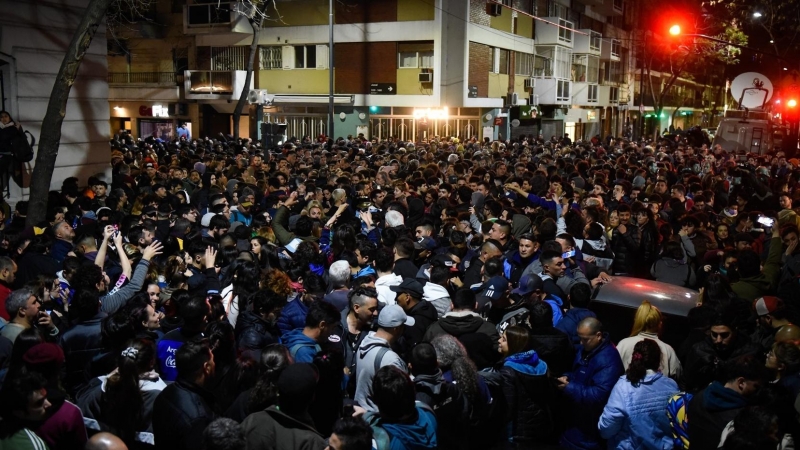 Manifestaciones de apoyo a Cristina Fernández de Kirchner en Buenos Aires, a 1 de septiembre de 2022.