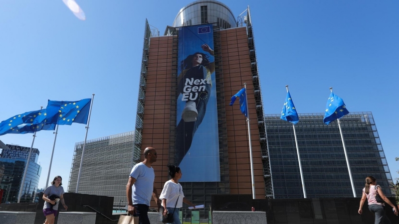 Sede de la Comisión Europea en Bruselas. Foto de Archivo.