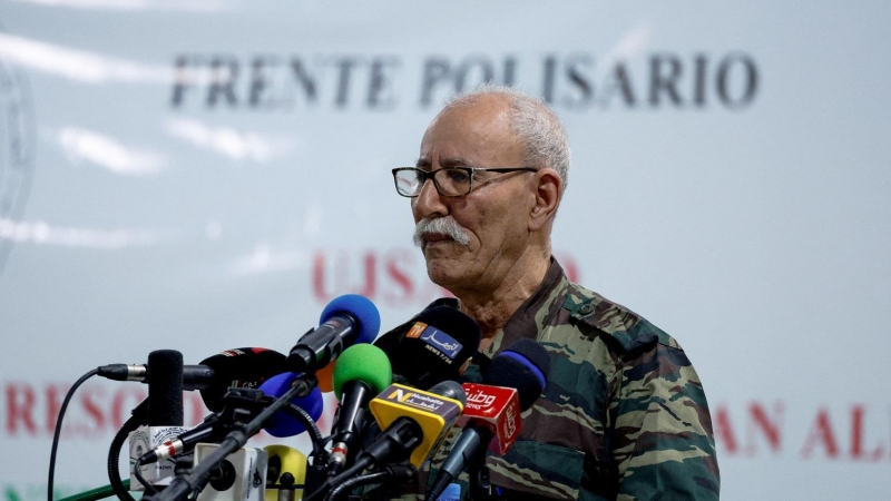 El líder del Frente Polisario, Brahim Ghali. Imagen de Archivo.