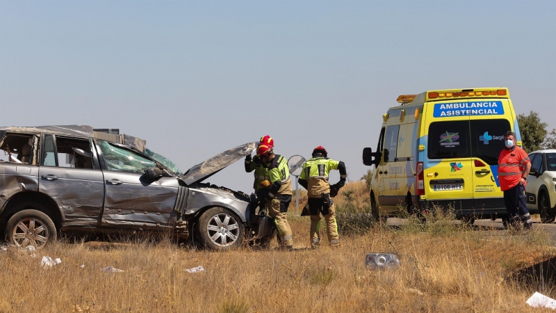 01/09/2022- Un hombre ha resultado herido este jueves en un accidente de tráfico ocurrido en una carretera local de Salamanca, en las proximidades de la capital salmantina, al colisionar un vehículo contra un todoterreno. El accidente se ha producido sobr