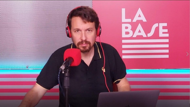 Pablo Iglesias en La Base.