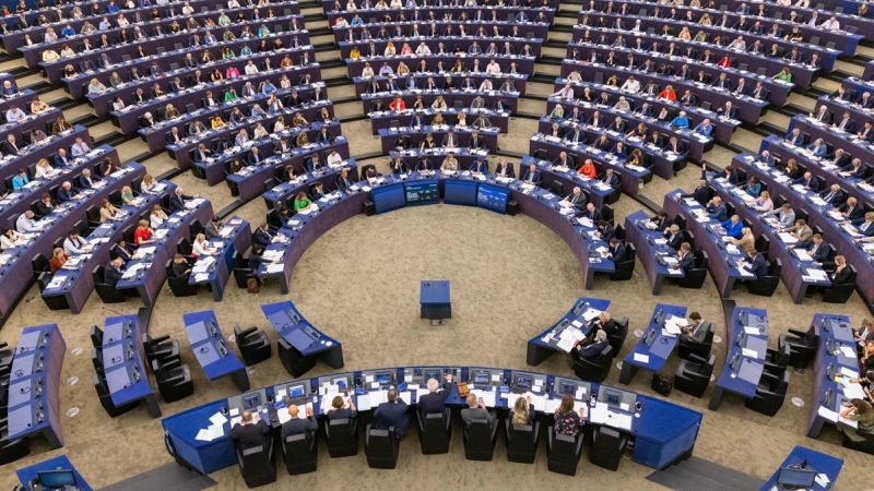 Sesión en el Parlamento Europeo, en Estrasburgo, a 14 de septiembre de 2022.