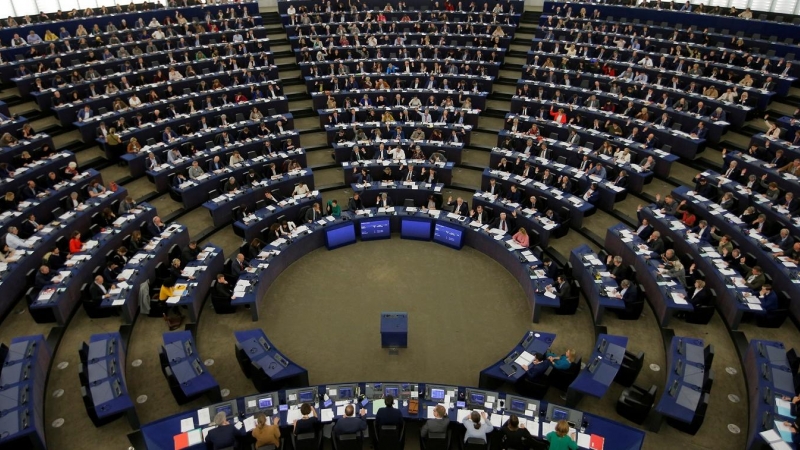 Vista de un pleno del Parlamento Europeo, en Esrtasburgo (Francia). REUTERS/Vincent Kessler