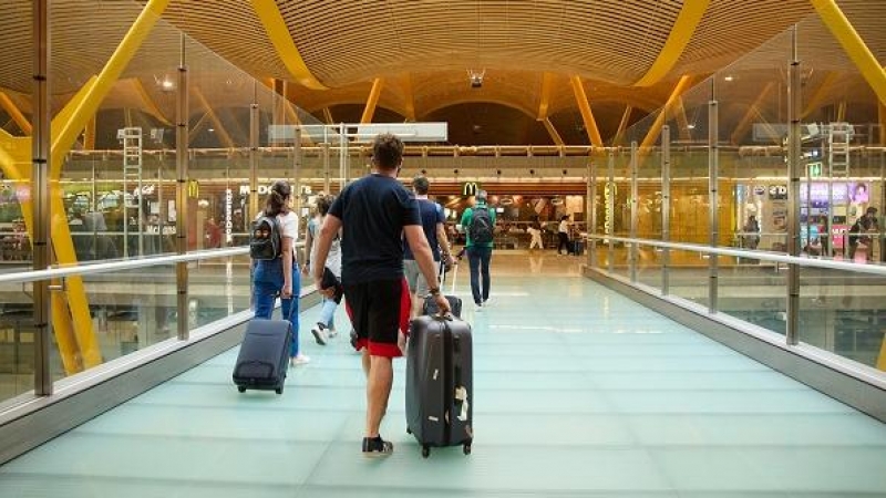 Imagen del aeropuerto Adolfo Suárez Madrid-Barajas-12/08/2022