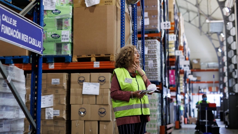 Banco de alimentos en Madrid