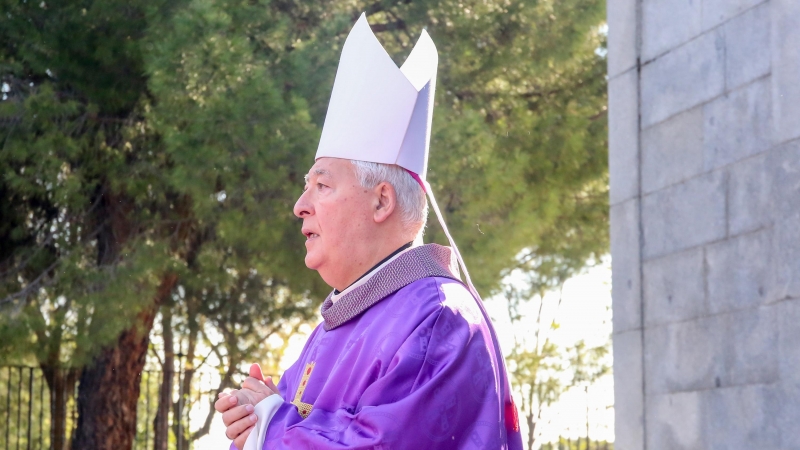 El obispo de Alcalá, Juan Antonio Reig Plà, en una imagen de archivo tomada en 2019.