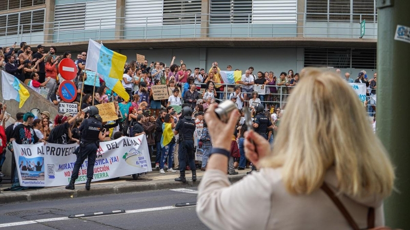 Protesta contra Cuna del Alma