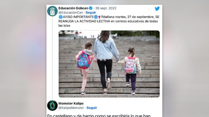 Aplausos por la aclaración del Gobierno de Canarias a un ciudadano que no entendía un anuncio oficial: 'Facilita, cortita y al pie'