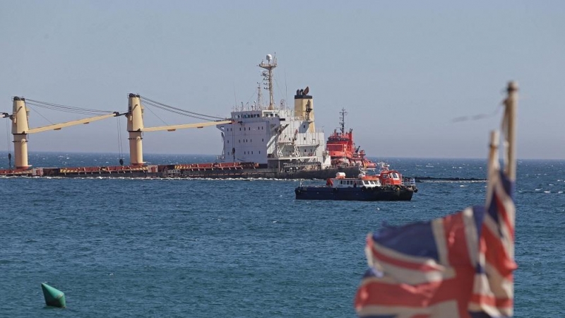 30/09/2022.Vista del buque accidentado, a 16 de septiembre de 2022 en en Algeciras, Cádiz.