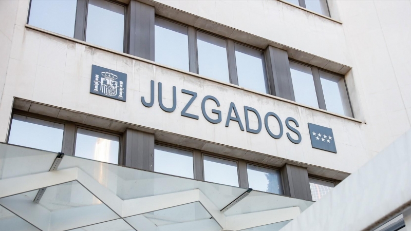 Sede de los juzgados de instrucción de Madrid, en la Plaza de Castilla.