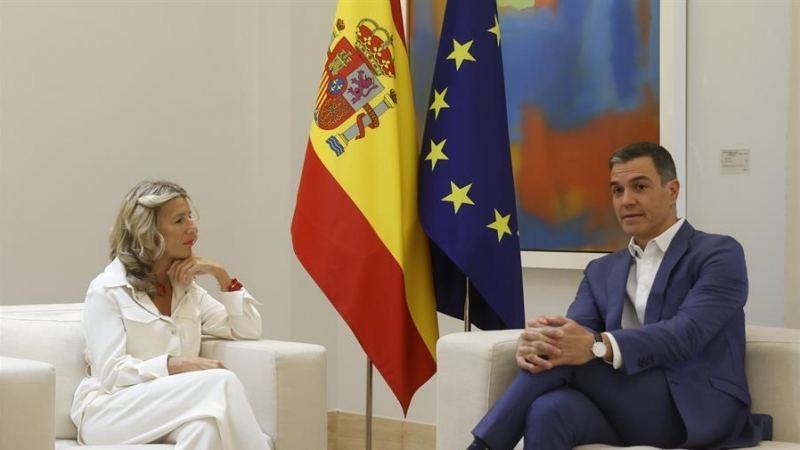 Pedro Sánchez Yolanda Díaz