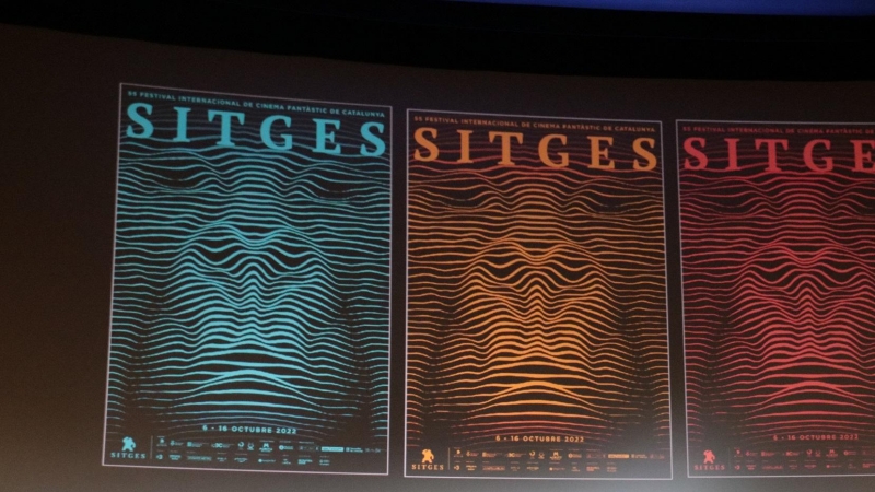 Presentació del nou cartell del Festival de Sitges 2022.