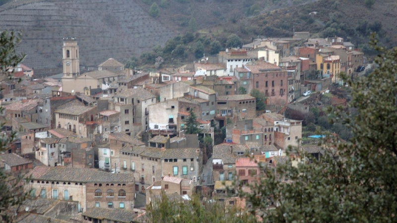 Panoràmica de Porrera, al Priorat.