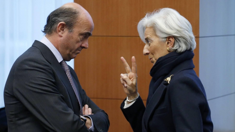 Christine Lagarde y Luis de Guindos son los dos principales responsables del BCE y de sus políticas como presidenta y vicepresidente.