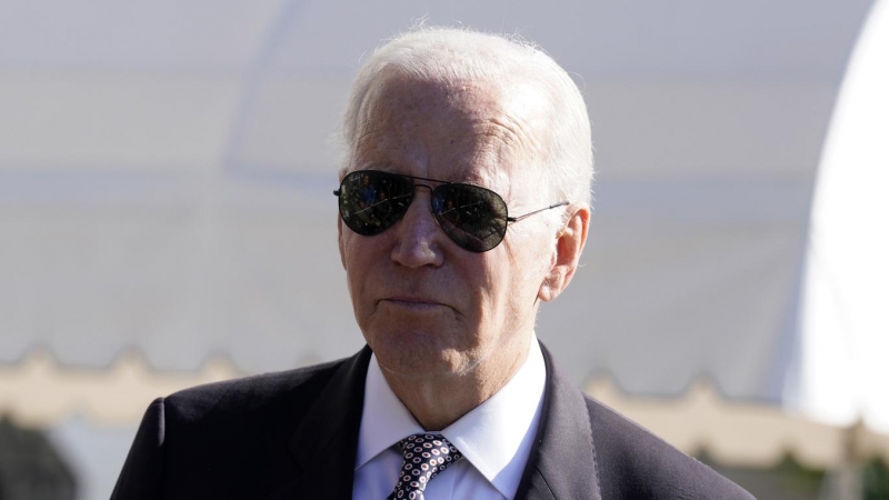 El presidente de los EEUU, Joe Biden, este jueves durante una rueda de prensa en la Casa Blanca.