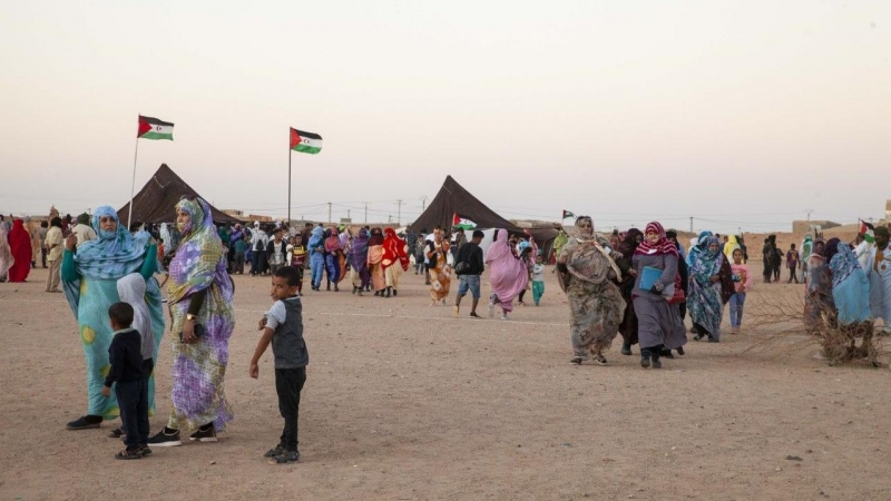 Zona de los campamentos de refugiados de Tindunf, Argelia, donde se celebra el FiSahara 2022.