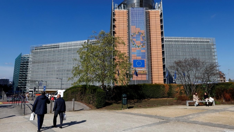Vista del edificio Berlaymont, la sede de la Comisión Europea en Bruselas. REUTERS/Yves Herman