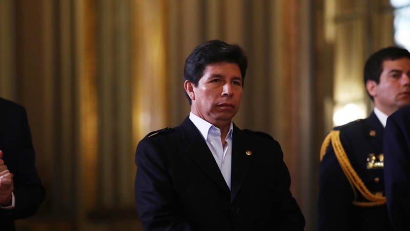 El presidente de Perú, Pedro Castillo