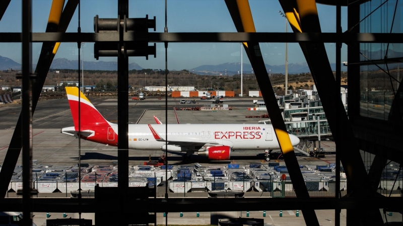 Un avión de Iberia