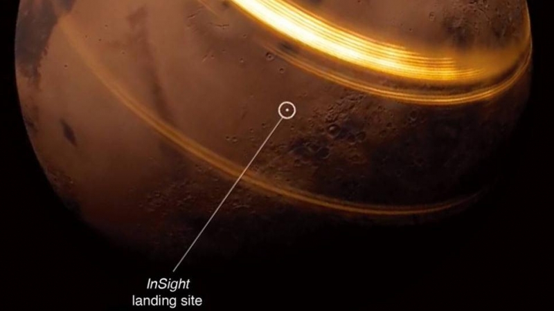 Las ondas generadas por meteoritos en Marte revelan datos sobre su interior