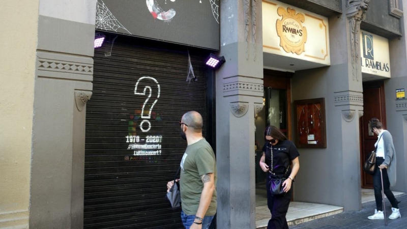 Imagen de la discoteca de la Rambla donde han violado a una chica.