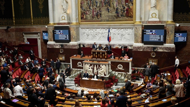 Parlamento de Francia. Imagen de Archivo.