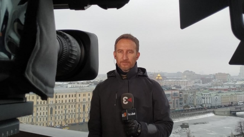 2022 - Manel Alías, periodista de TV3, informant des de Rússia.