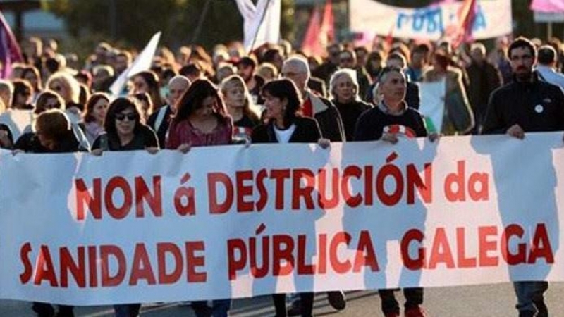 Ola de protestas en Galicia tras el funesto legado sanitario de Feijóo