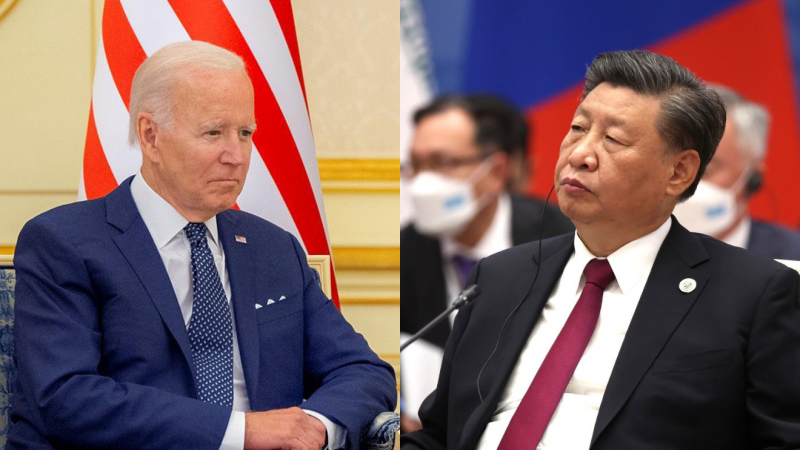 Imagen combinada del presidente de EEUU, Joe Biden, y del presidente de China, Xi Jinping.