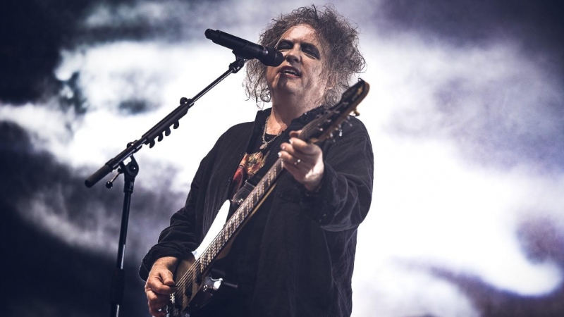 Robert Smith, ahir al Palau Sant Jordi.