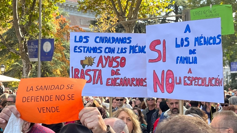 Madrid estalla ante los planes de Ayuso: así se rebelan los madrileños contra el desmantelamiento de la sanidad pública.