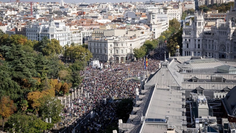Manifestación sanidad pública Madrid