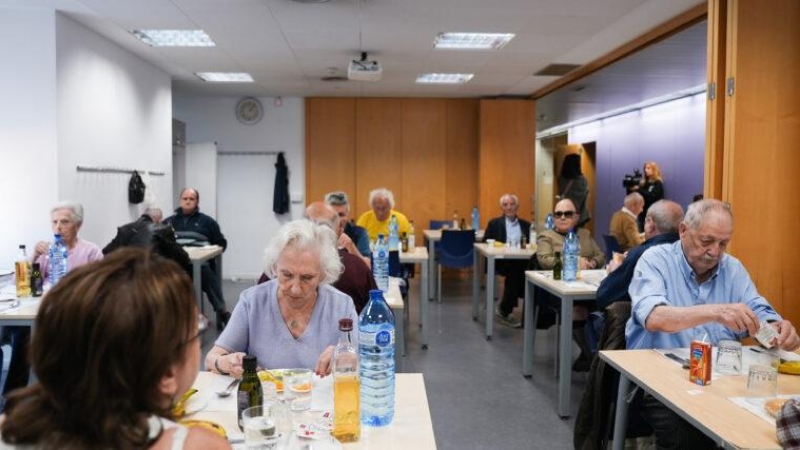 El gasto para alimentación en los centros de servicios sociales también se ha incrementado.