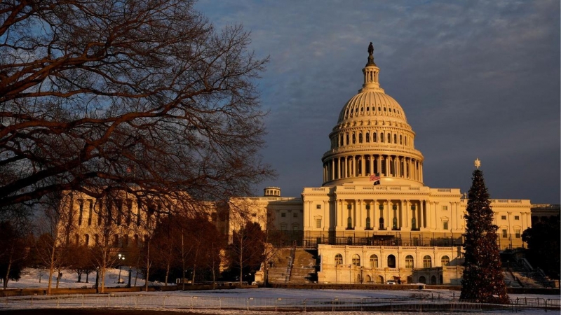 Imagen de archivo del Capitolio de Estados Unidos