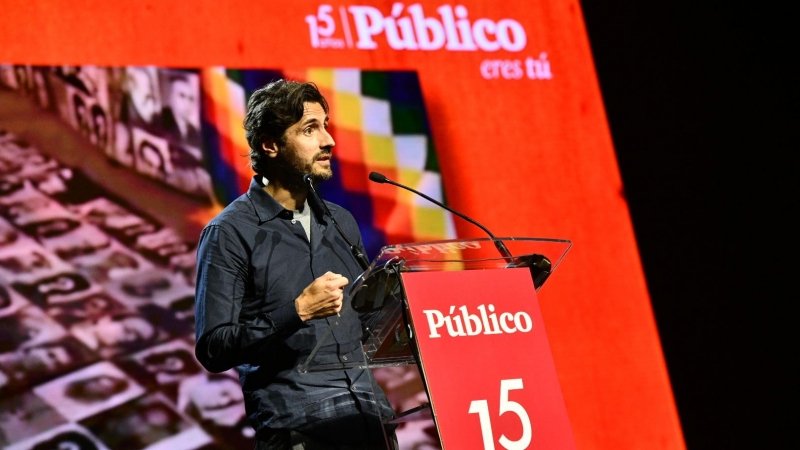 El actor y director Juan Diego Botto ha sido uno de los premiados en la gala.