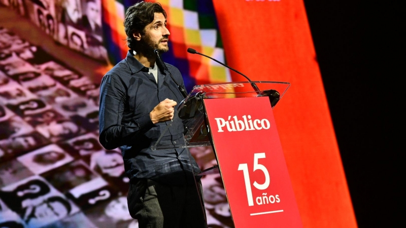 El actor y director Juan Diego Botto ha sido uno de los premiados en la gala.