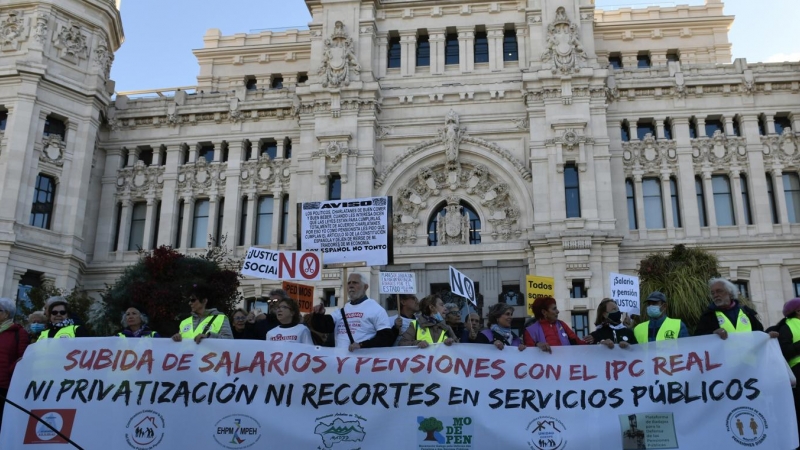 19/11/2022 Manifestación en defensa de los servicios públicos en Madrid