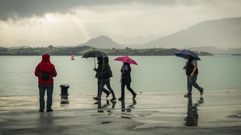 Lluvia en Cantabria