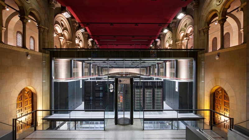 Sede del Barcelona Supercomputing Center.