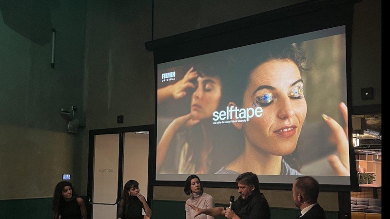 La presentació que ha fet avui Filmin: 'Selftape' és una de les produccions, dirigida per Joana i Mireia Vilapuig