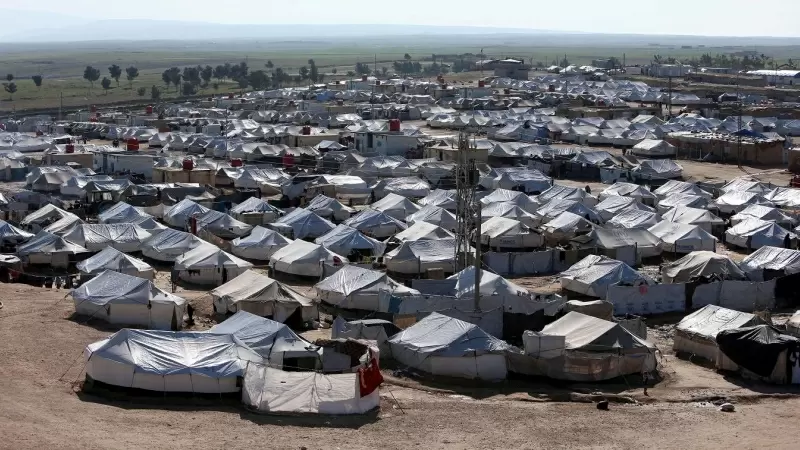 Una vista general del campo de desplazados de al-Hol en la gobernación de Hasaka (Siria). REUTERS/Ali Hashisho