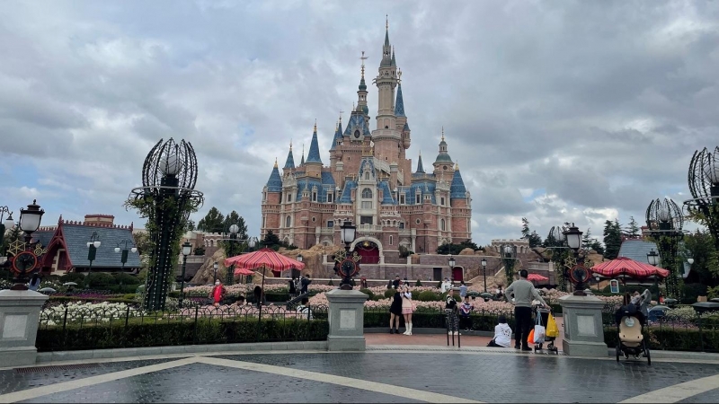 Vista del parque de Disney en Shanghai. REUTERS