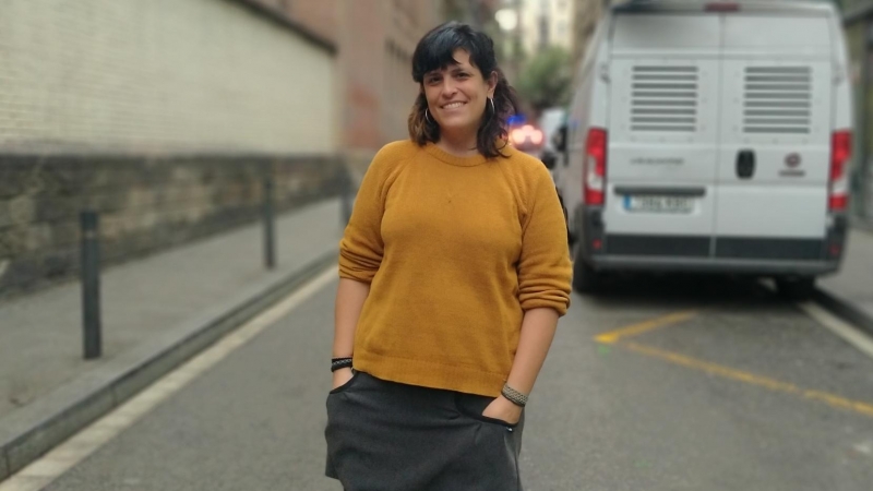 23/11/2022 - La investigadora del Centre Delàs Ainhoa Ruiz.
