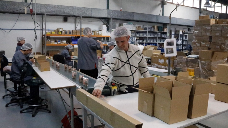 Instal·lacions del grup Àuria, a Igualada. L'empresa forma part de la Federació de Cooperatives de Treball de Catalunya.