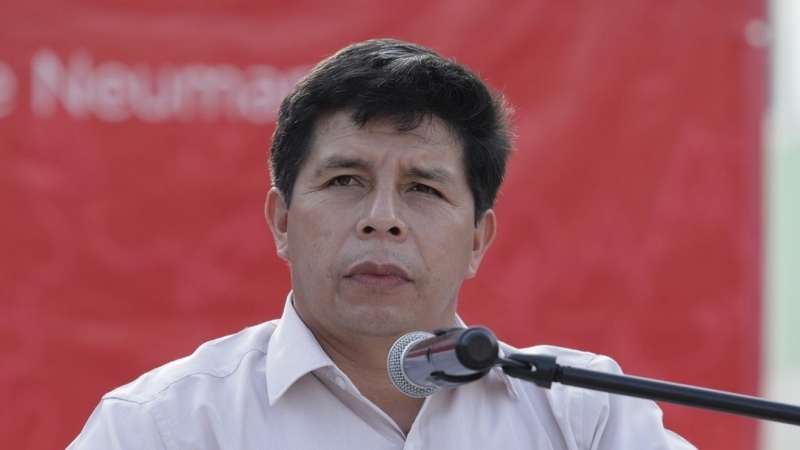 El presidente peruano, Pedro Castillo