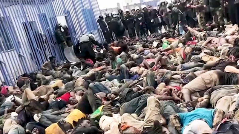 Marruecos y España omitieron el deber de auxilio a los migrantes involucrados en los incidentes del 24 de junio en la valla de Melilla