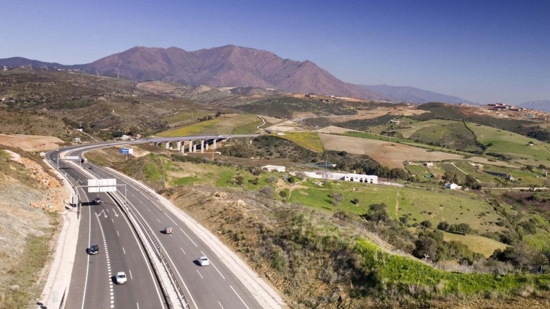 Vista de la autopista Ausol.